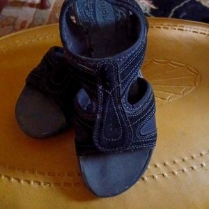 Easy Spirit Black Suede Sandals size 8 "eshop around" style